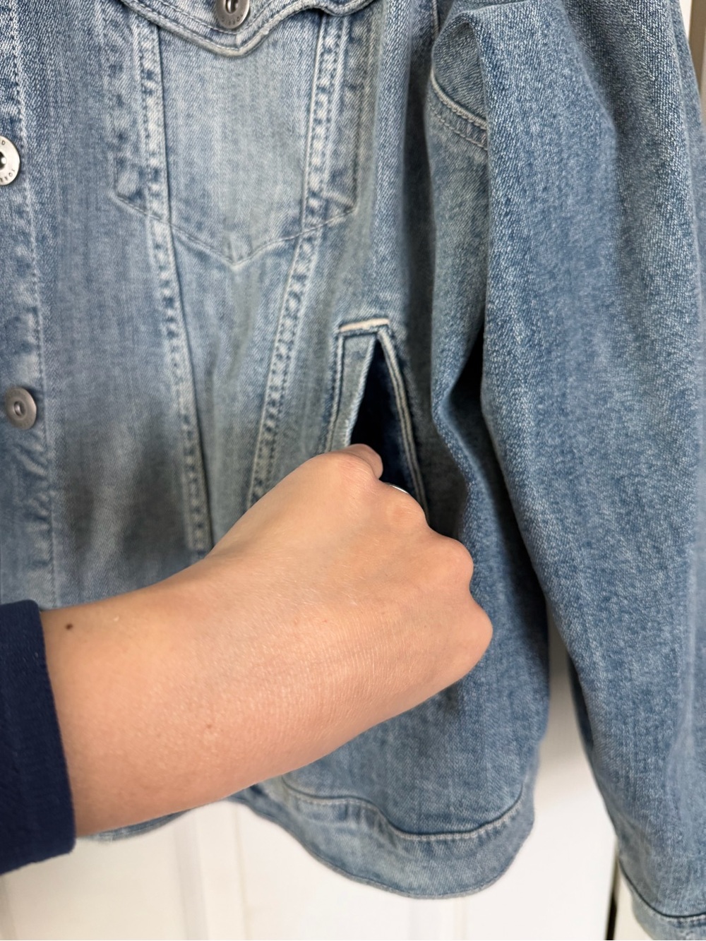 torrid Light Blue Denim Jacket - Picture 3 of 4